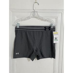 NWT Under Armour Compression Shorts Women's Large 3"